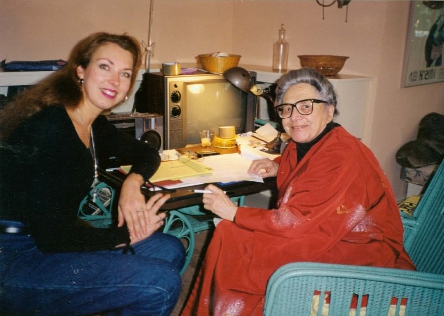 Fig 01 Sayer and Slobodkina at work 1996